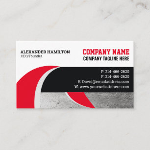 Construction Business Card (Concretes)
