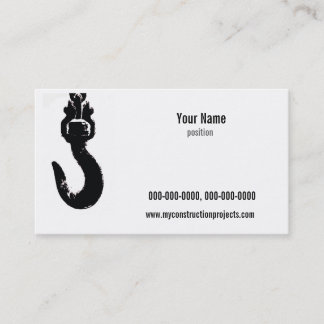 construction business card template