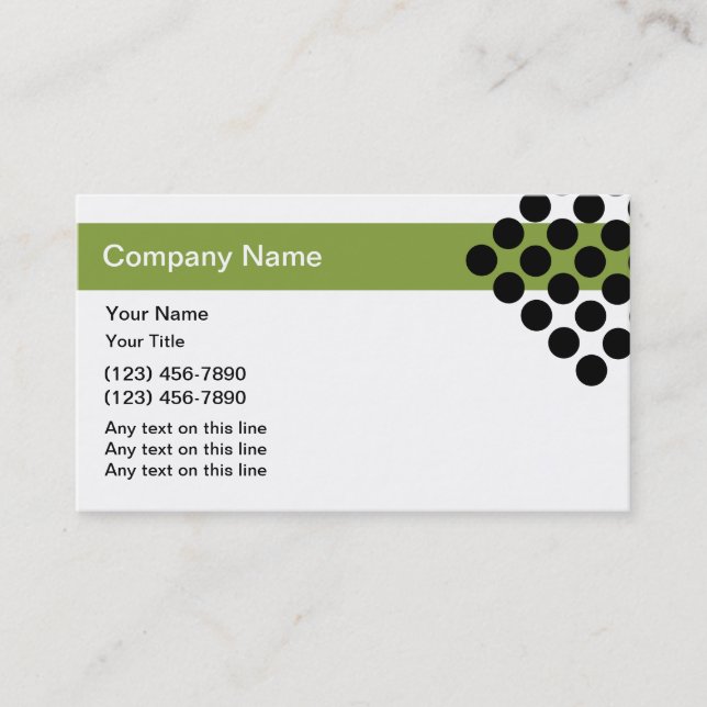 Construction Business Cards (Front)