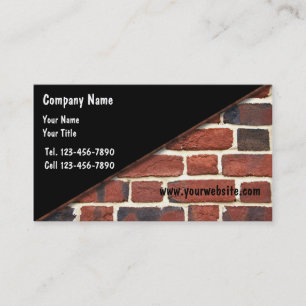 Construction Business Cards