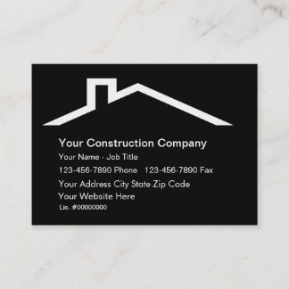 Construction Business Cards