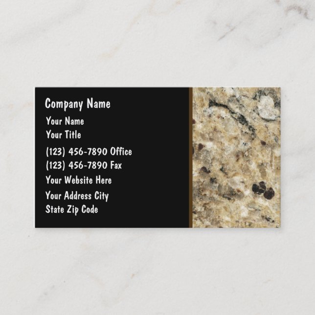 Construction Business Cards (Front)