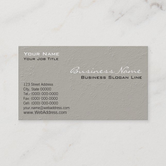 Construction Business Cards (Front)