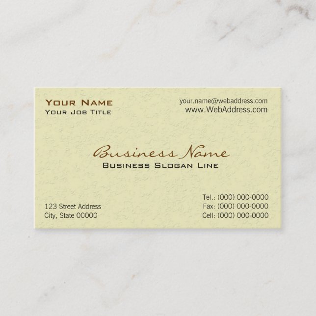 Construction Business Cards (Front)