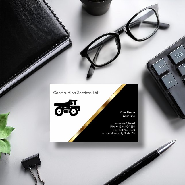 Construction Business Cards (Creator Uploaded)