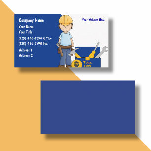 Construction Business Cards