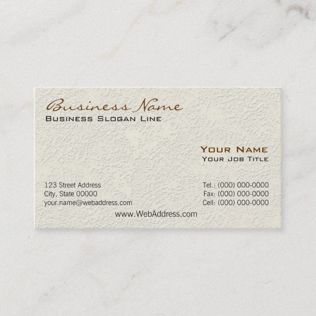 Construction Business Cards (Front)