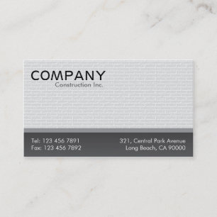 Construction - Business Cards