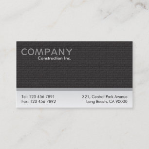 Construction - Business Cards