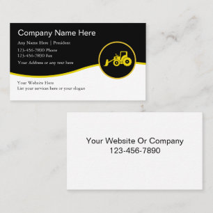Construction Business Cards