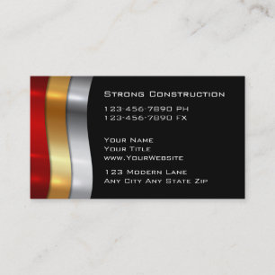 Construction Business Cards