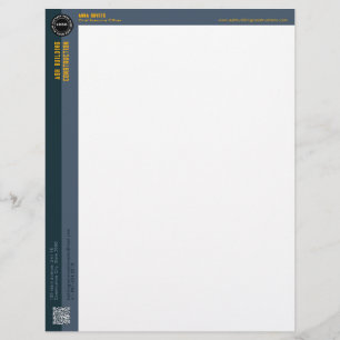 Construction Business Custom Letterhead