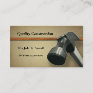 Construction Card