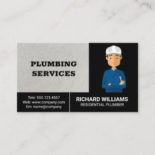 Construction   Carpenter  Business Card