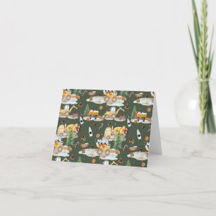 Construction Christmas Cookie Notecards
