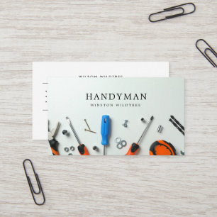 Construction Cluster Skillsets Business Card