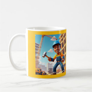 " CONSTRUCTION CONTRACTOR " COFFEE MUG