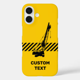 Construction Crane iPhone 16 Case