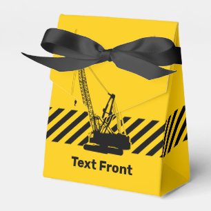 Construction Crane Favour Box