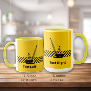 Construction Crane Mug