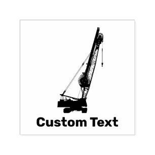 Construction Crane Self-inking Stamp