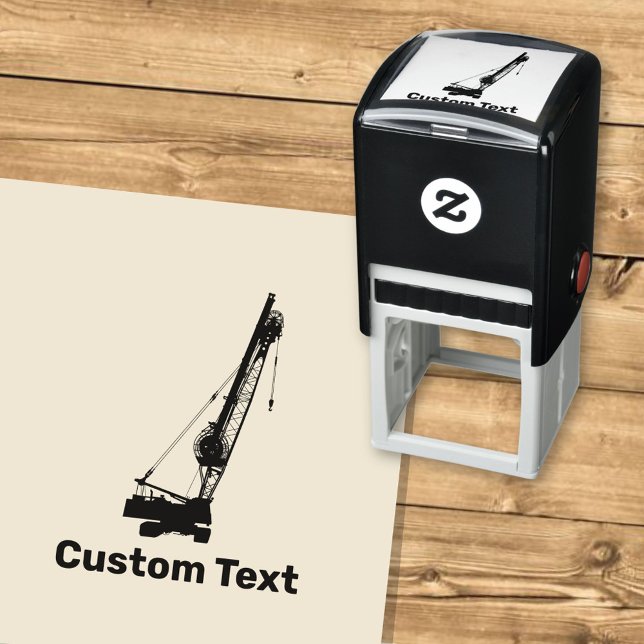 Construction Crane Self-inking Stamp (Creator Uploaded)
