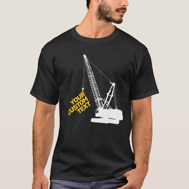 Construction Crane T-Shirt (Front)