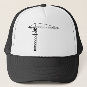 Construction Crane Trucker Hat