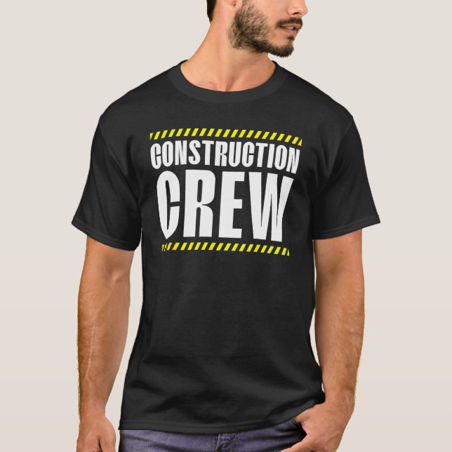 Construction Crew Brickmason Construction Worker B T-Shirt (Front)