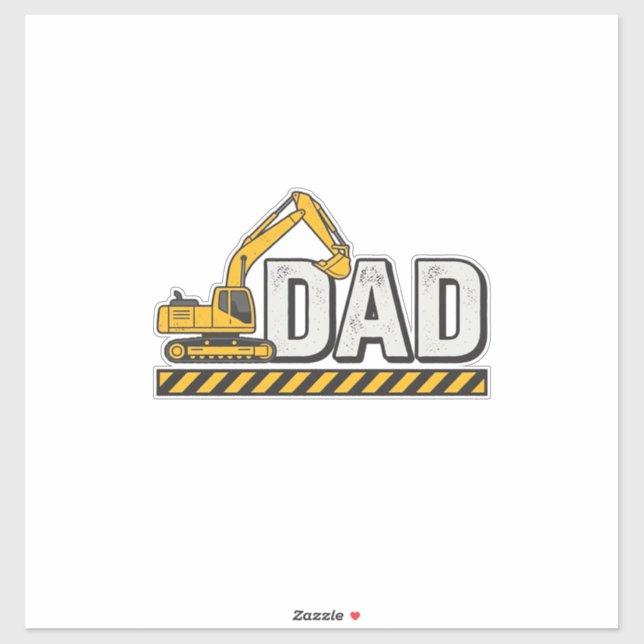 Construction Dad Excavator Vintage Shirt Design_1 (Sheet)