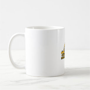 Construction Dad Excavator Vintage Shirt Design_1 Coffee Mug