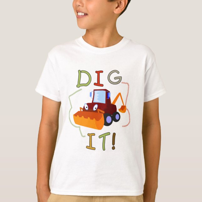 Construction Dig It T-shirts and Gifts (Front)