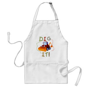 Construction Dig It T-shirts and Gifts Standard Apron