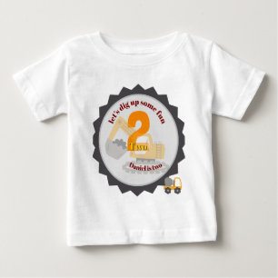 Construction Dump Truck Baby T-Shirt