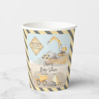 Construction Dump Truck Boy Baby Shower
