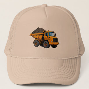 Construction/Earth mover/dump truck Trucker Hat