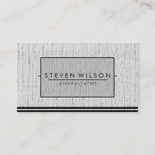 Construction Elegant Professional Modern Plain Business Card