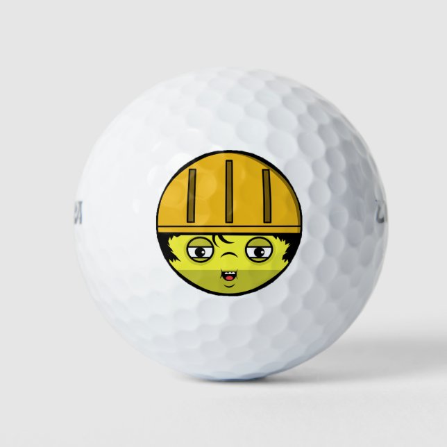 Construction Face Golf Balls (Front)