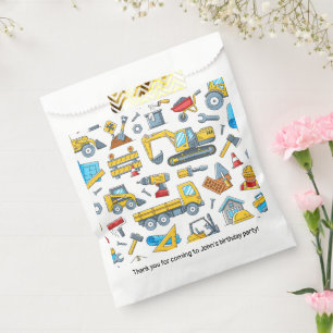 Construction Favour Bags