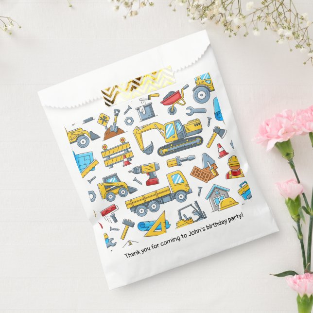 Construction Favour Bags (Sealed)