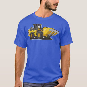 Construction Front Loader Tractor Shirt For Adults