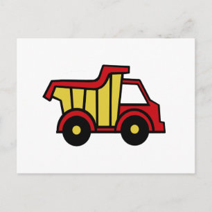 Construction Fun/ Dump Truck Postcard