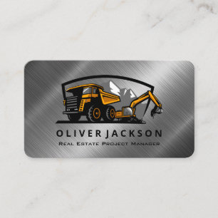 Construction General Contractor Builder Business Card