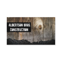 Construction Handyman Business Card