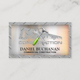 Construction Hardware Tools   Steel Business Card