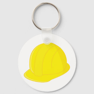 Construction Hat Key Ring