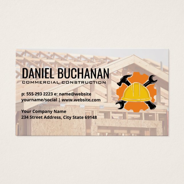 Construction | House Wood Frame (Front)