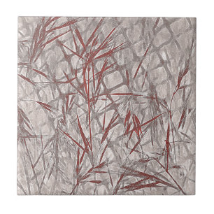 Construction in Rust and Grey Tile