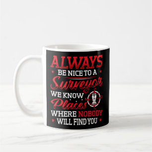 Construction Industry Saying Surveyor Coffee Mug