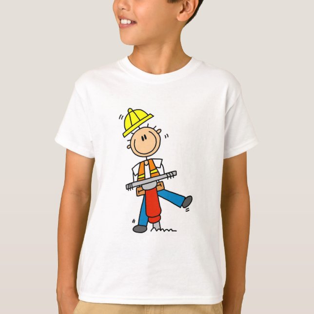 Construction Jack Hammer T-shirts and Gifts (Front)